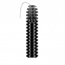 electrice harghita - tub copex, flexibil ignifug mediu, 20 mm, gewiss, negru - gewiss - dx15020r